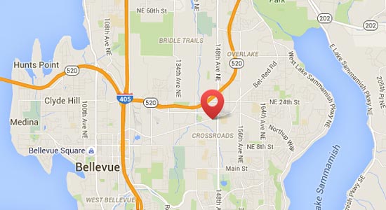 Bellevue Chiropractic Associates map location